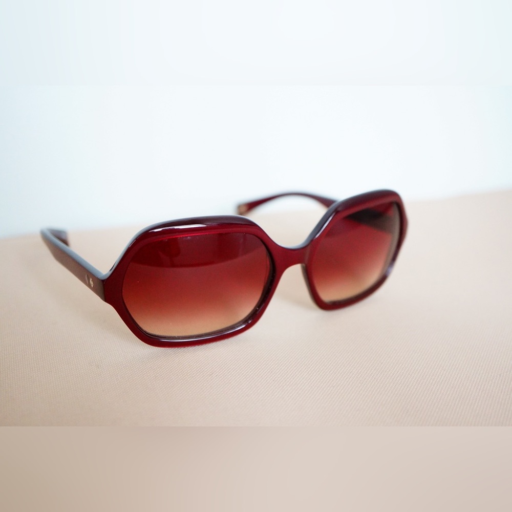 Paul Smith Burgundy Red Gradient Sunglasses